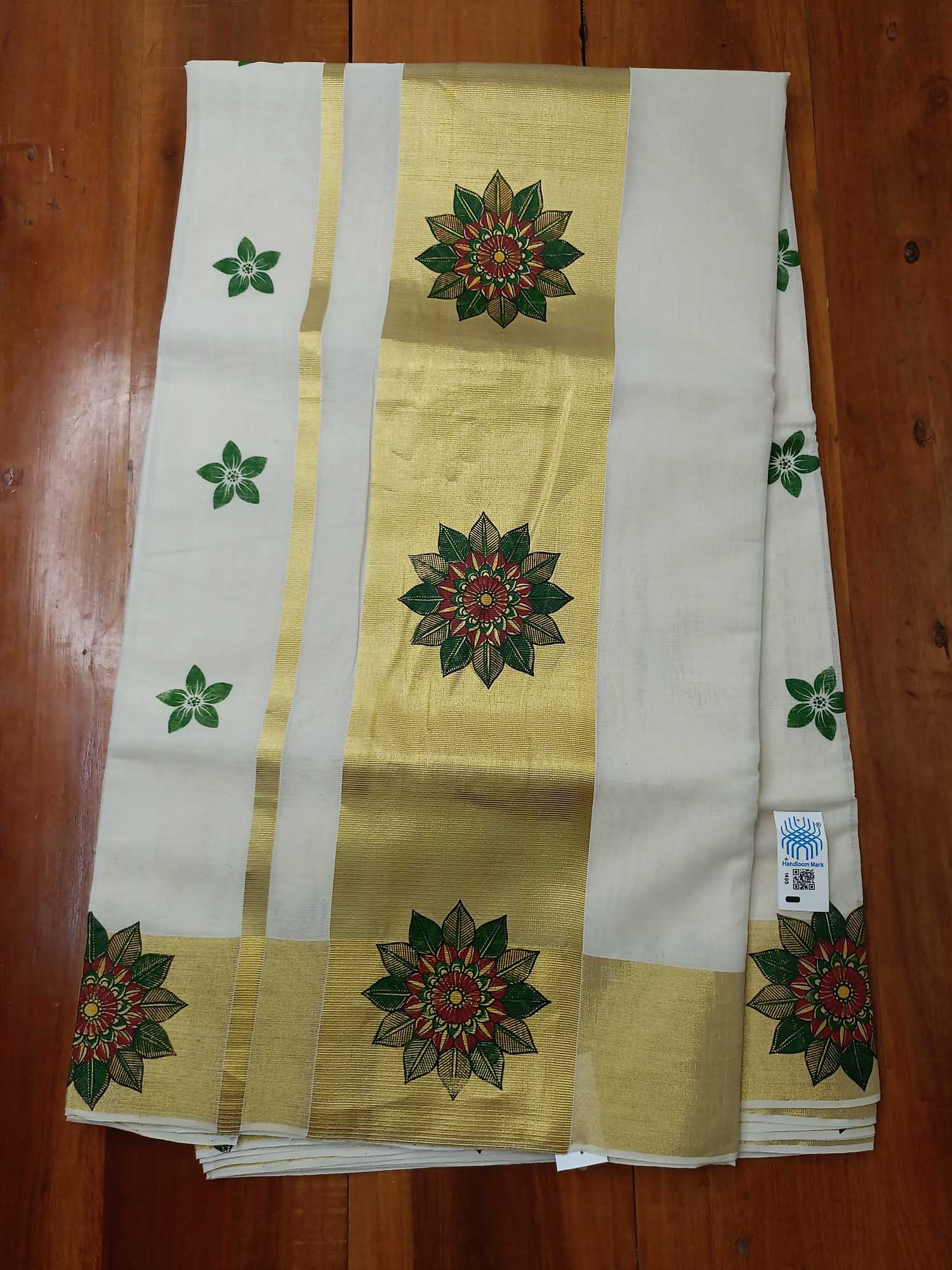 Kerala Kasavu Saree for Women