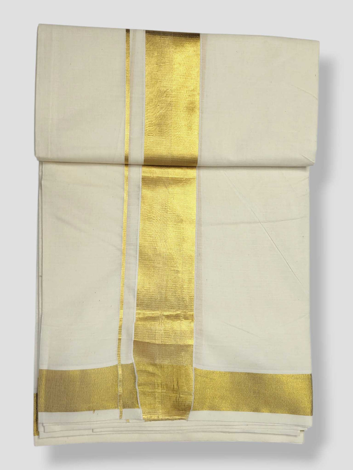 Kerala Kasavu Mundu for Men