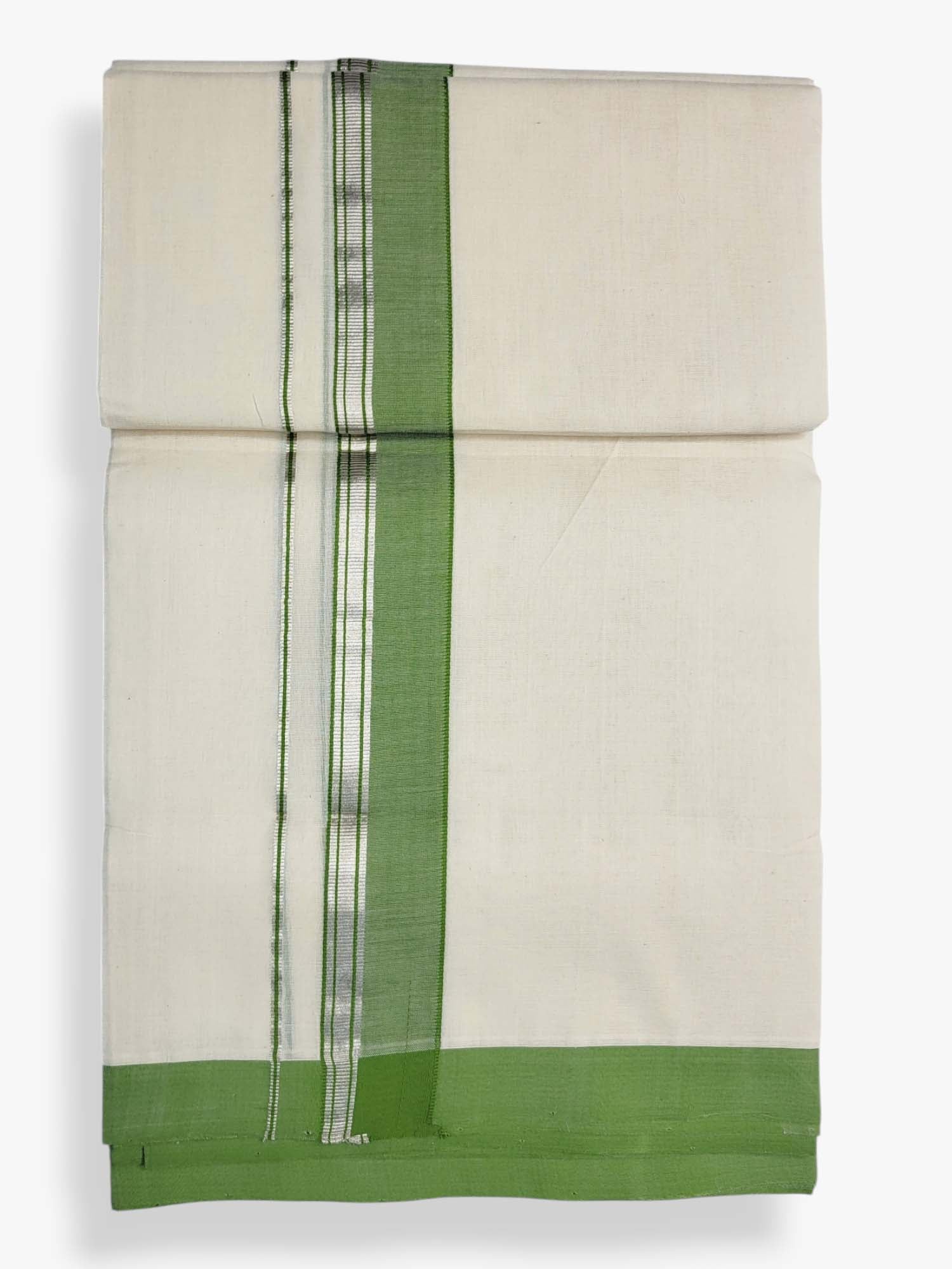  Kerala Handloom Mundu/Dhoti Pure Cotton for Men