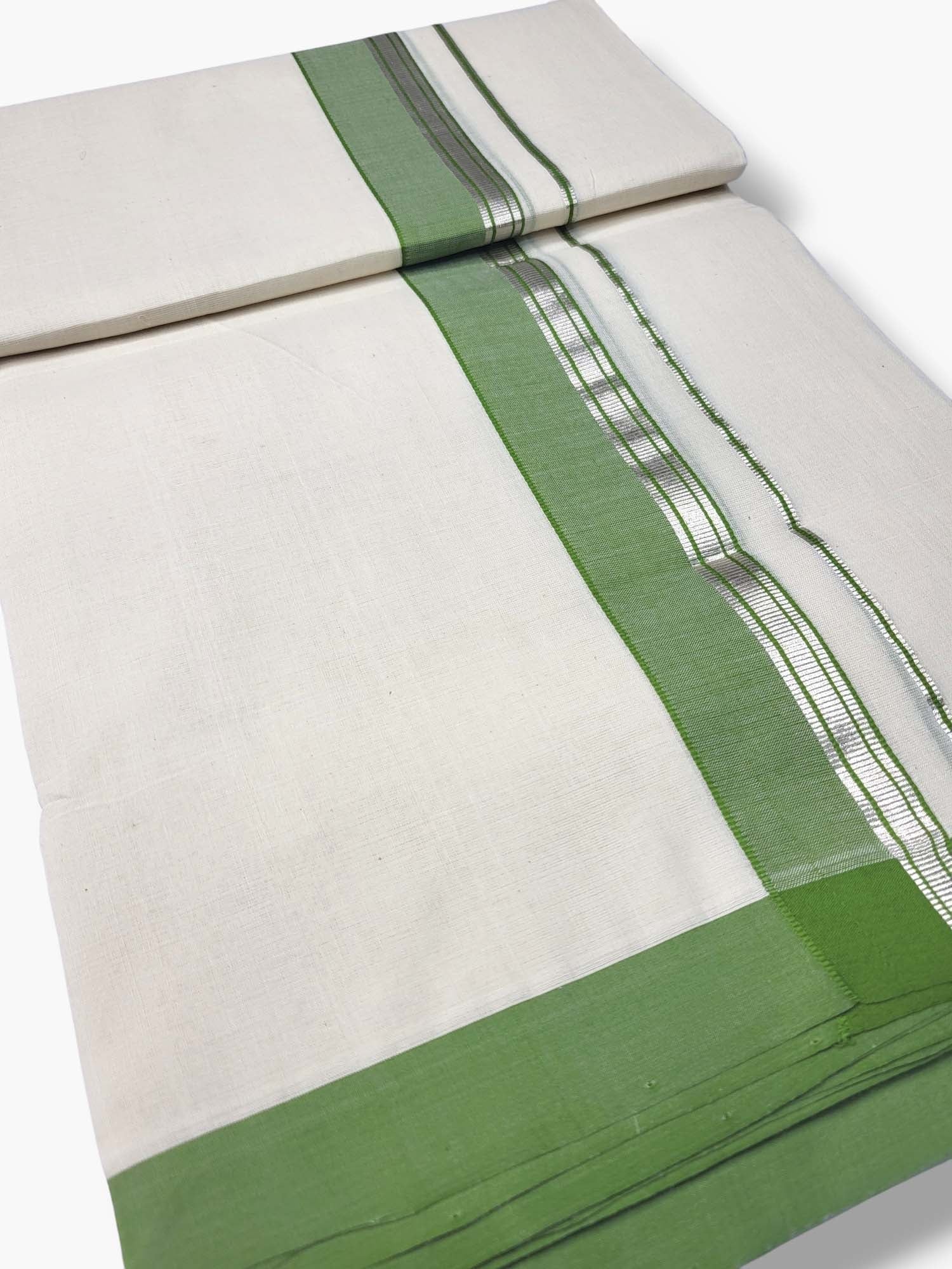  Kerala Handloom Mundu/Dhoti Pure Cotton for Men