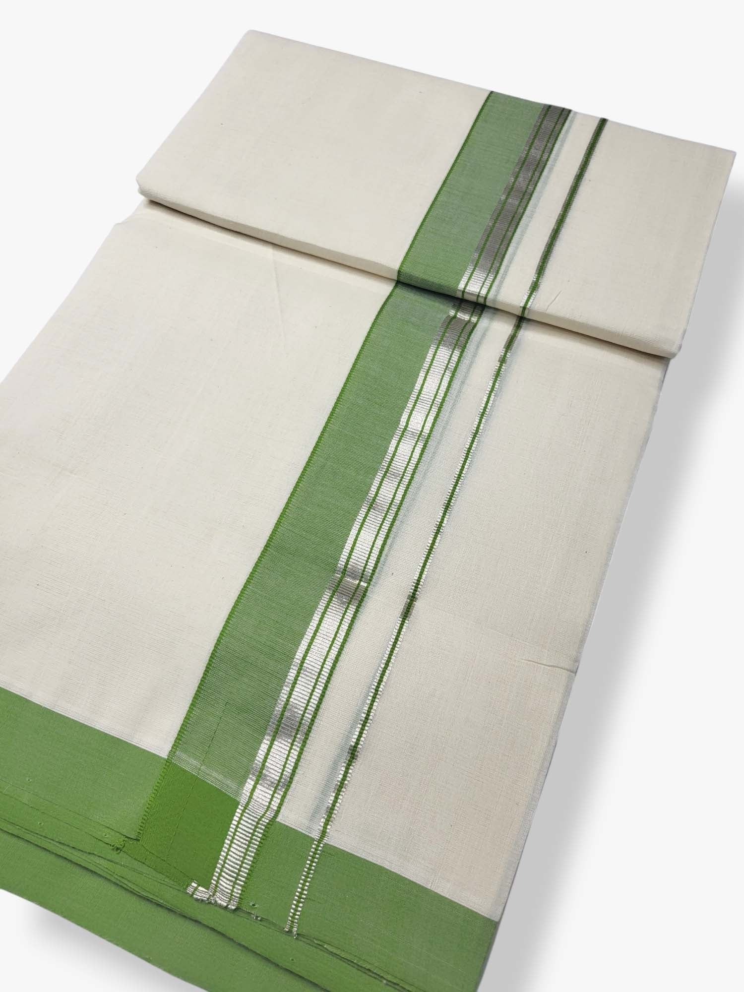  Kerala Handloom Mundu/Dhoti Pure Cotton for Men