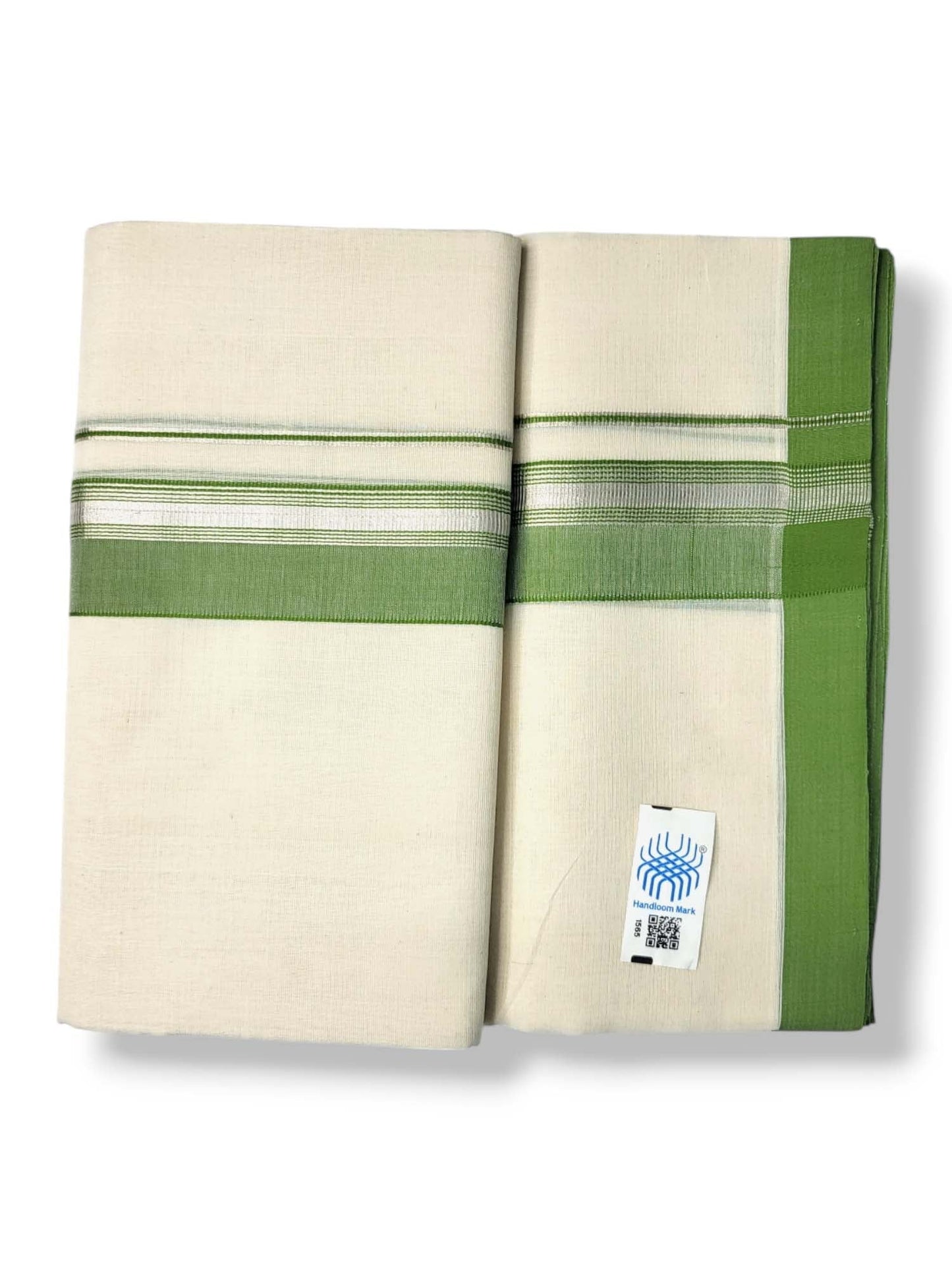  Kerala Handloom Mundu/Dhoti Pure Cotton for Men