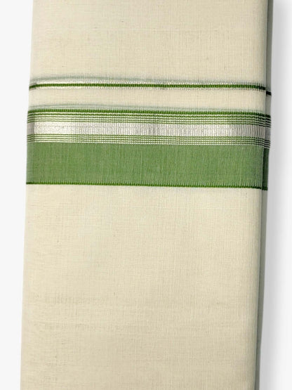  Kerala Handloom Mundu/Dhoti Pure Cotton for Men