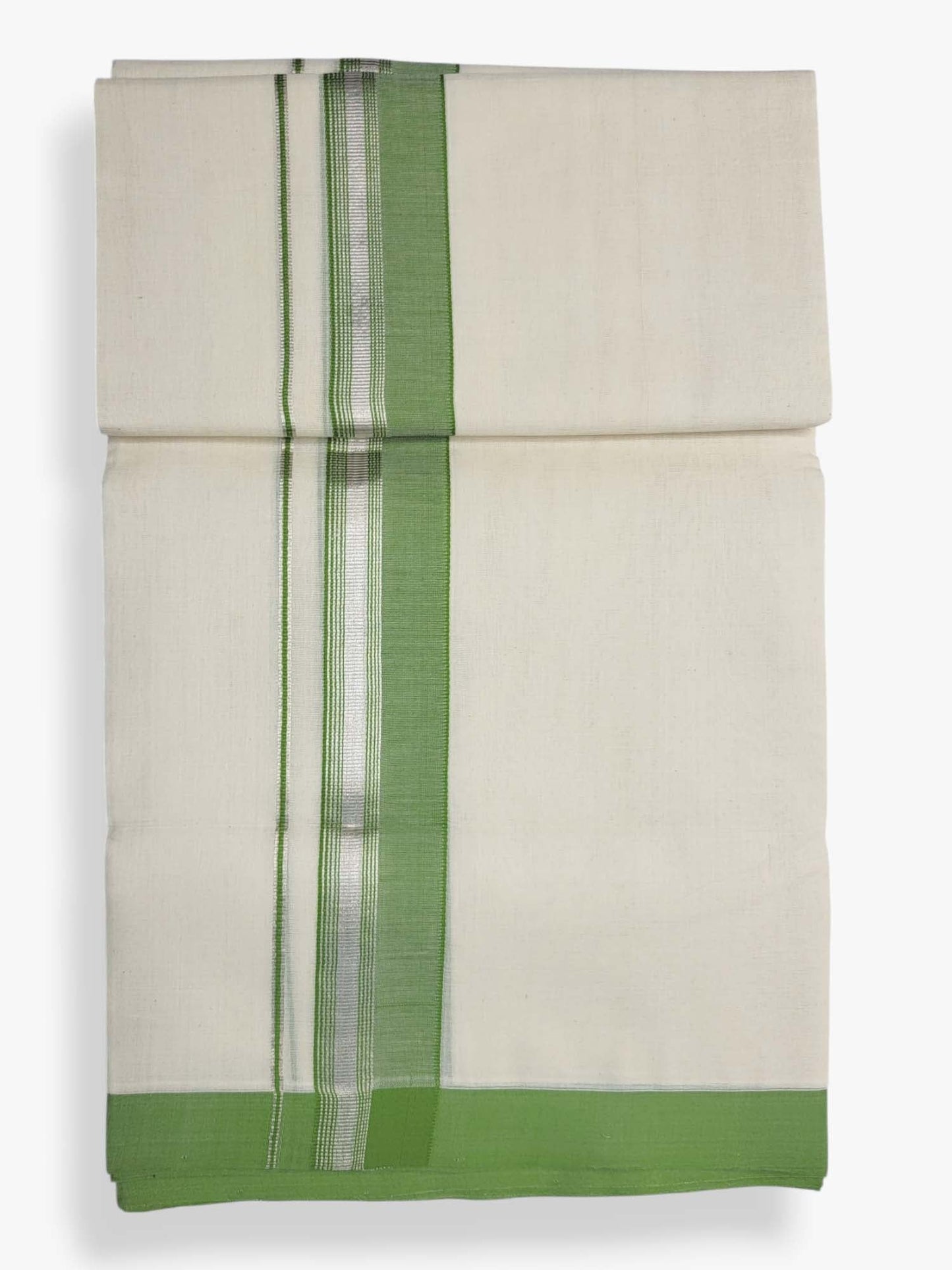  Kerala Handloom Mundu/Dhoti Pure Cotton for Men