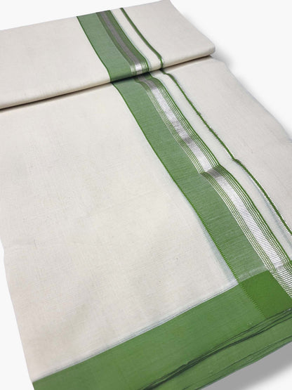  Kerala Handloom Mundu/Dhoti Pure Cotton for Men