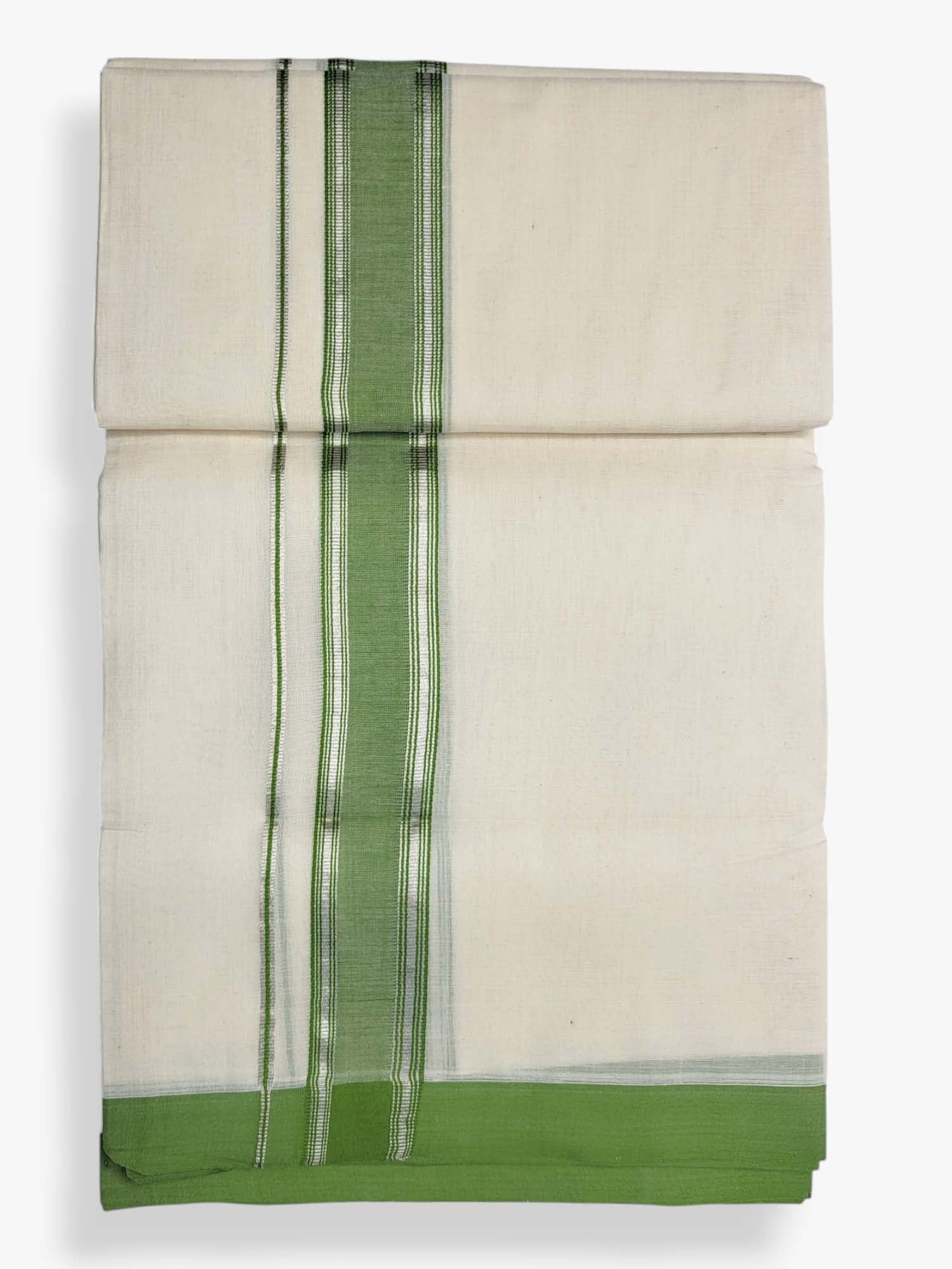  Kerala Handloom Mundu/Dhoti Pure Cotton for Men