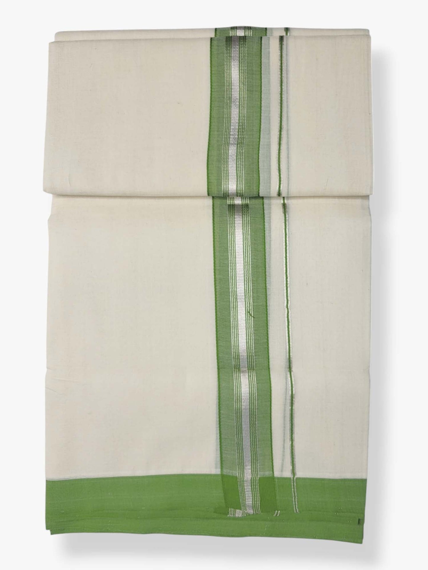  Kerala Handloom Mundu/Dhoti Pure Cotton for Men