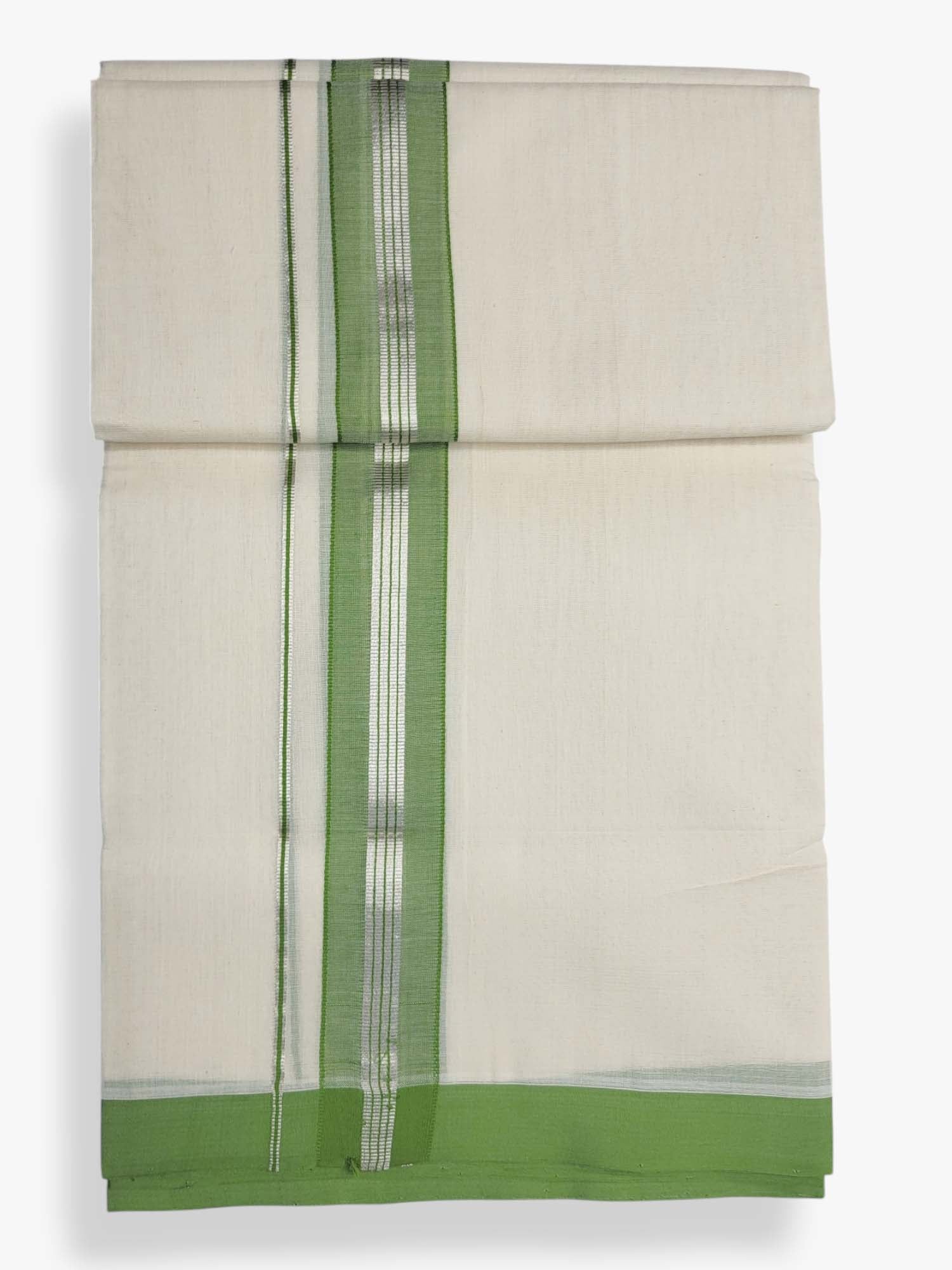  Kerala Handloom Mundu/Dhoti Pure Cotton for Men