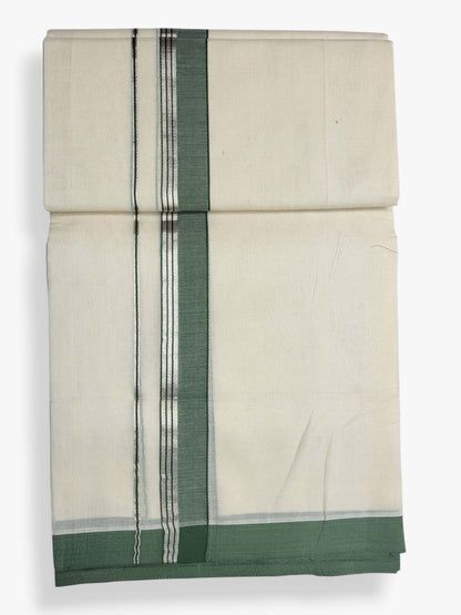  Kerala Handloom Mundu/Dhoti Pure Cotton for Men