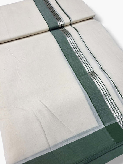  Kerala Handloom Mundu/Dhoti Pure Cotton for Men