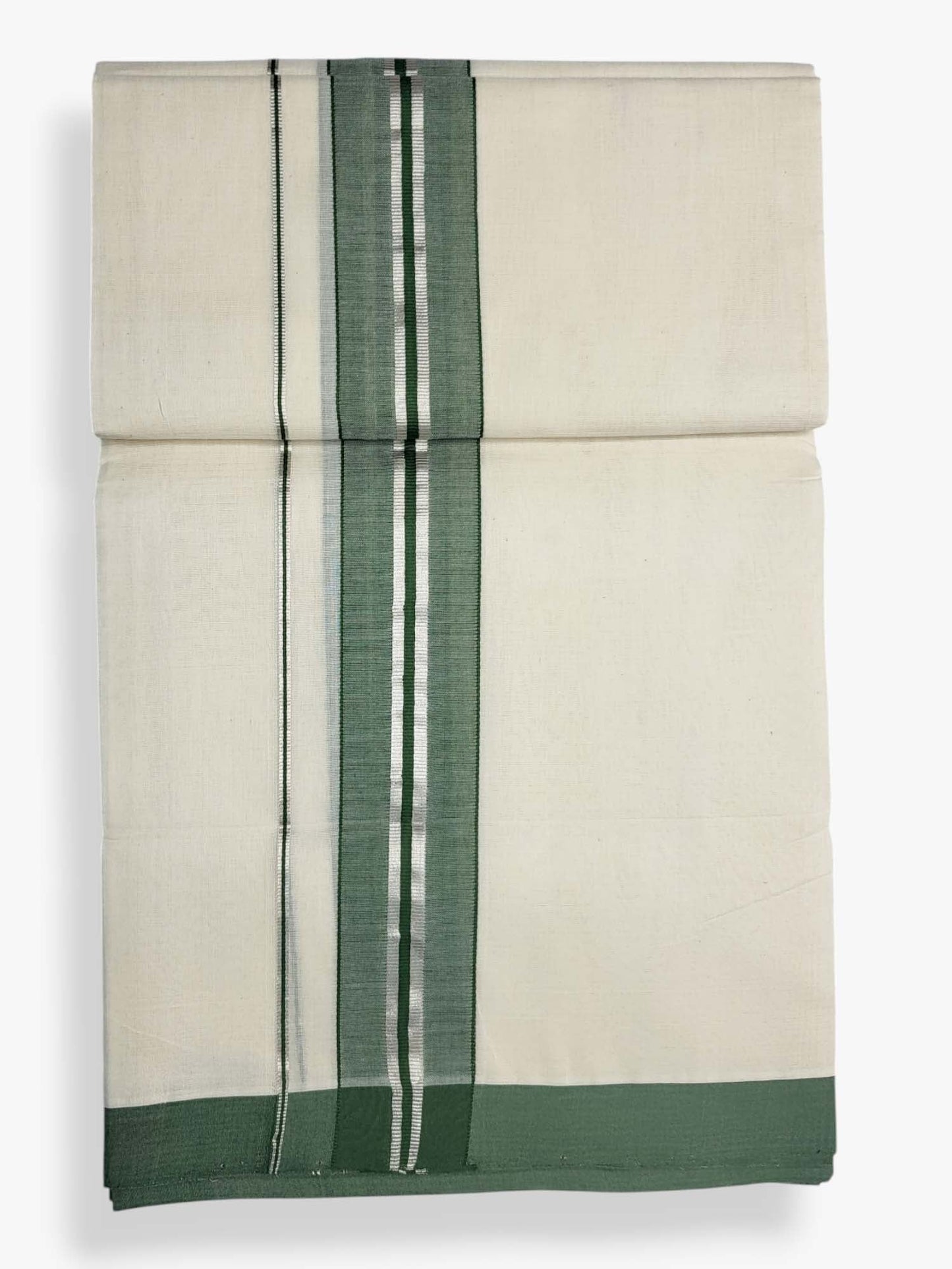  Kerala Handloom Mundu/Dhoti Pure Cotton for Men