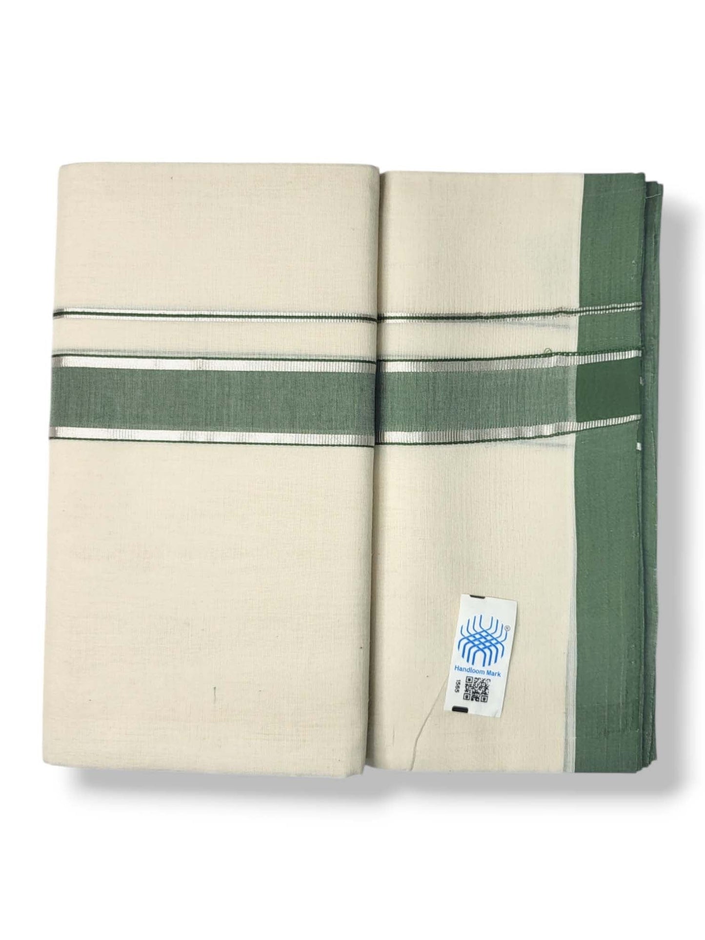  Kerala Handloom Mundu/Dhoti Pure Cotton for Men