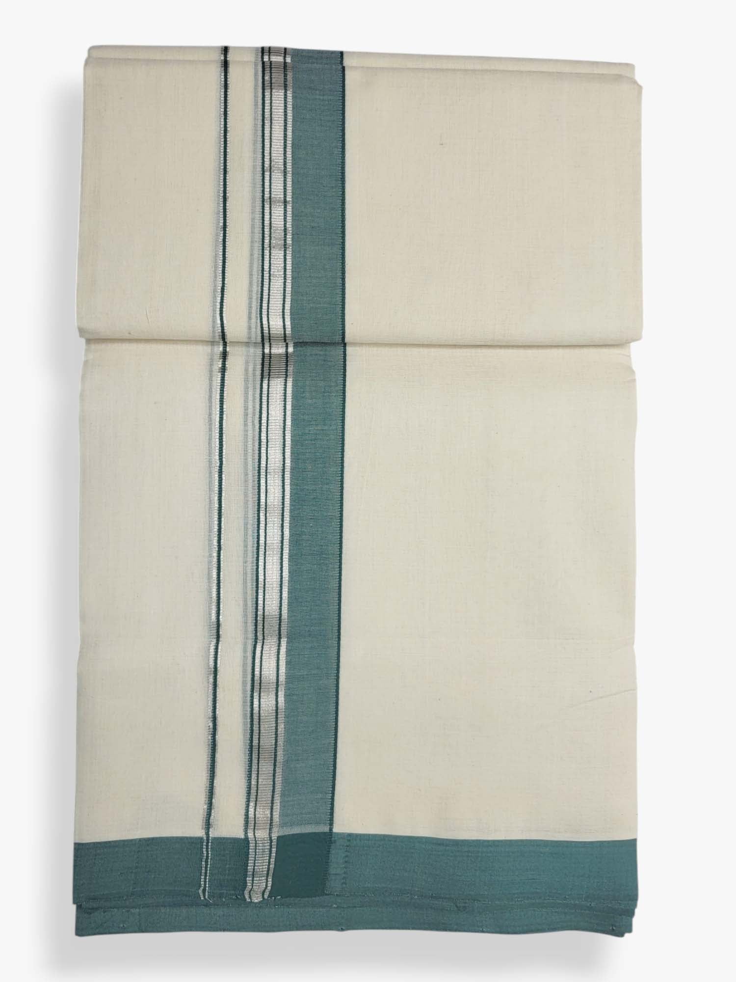  Kerala Handloom Mundu/Dhoti Pure Cotton for Men