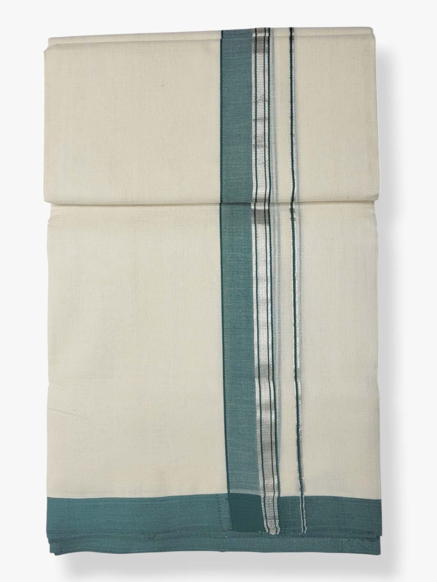  Kerala Handloom Mundu/Dhoti Pure Cotton for Men