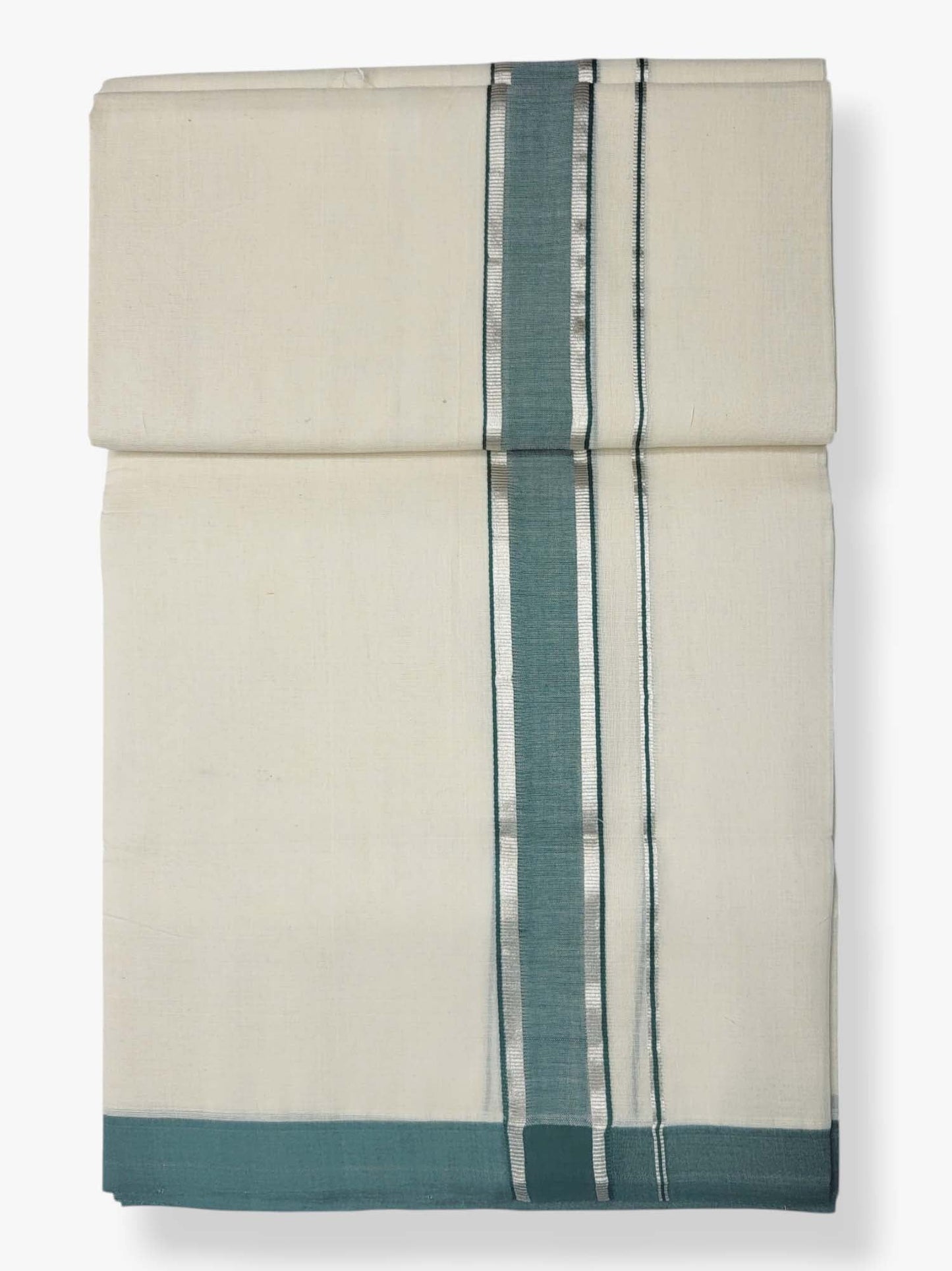  Kerala Handloom Mundu/Dhoti Pure Cotton for Men