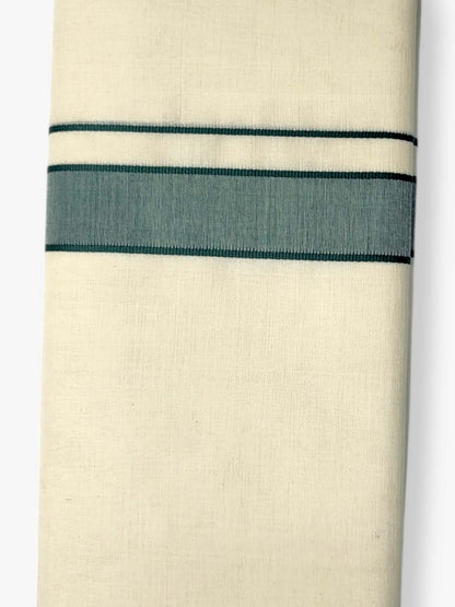  Kerala Handloom Mundu/Dhoti Pure Cotton for Men