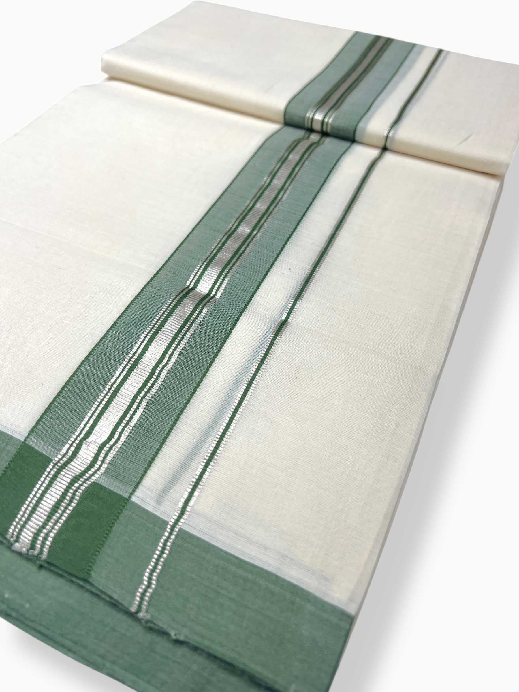 Kerala Handloom Mundu/Dhoti Pure Cotton for Men