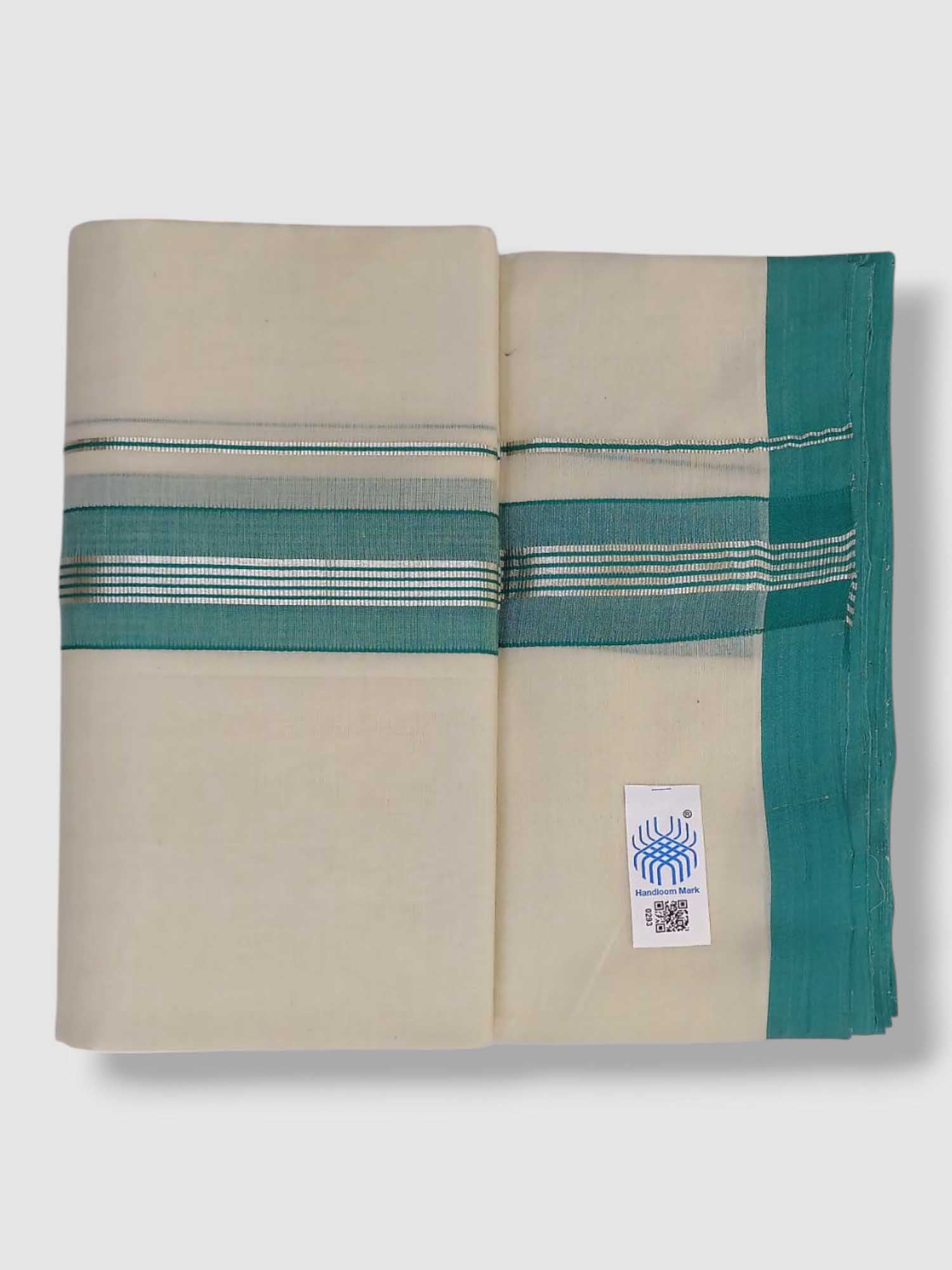 Kerala Handloom Mundu/Dhoti Pure Cotton for Men