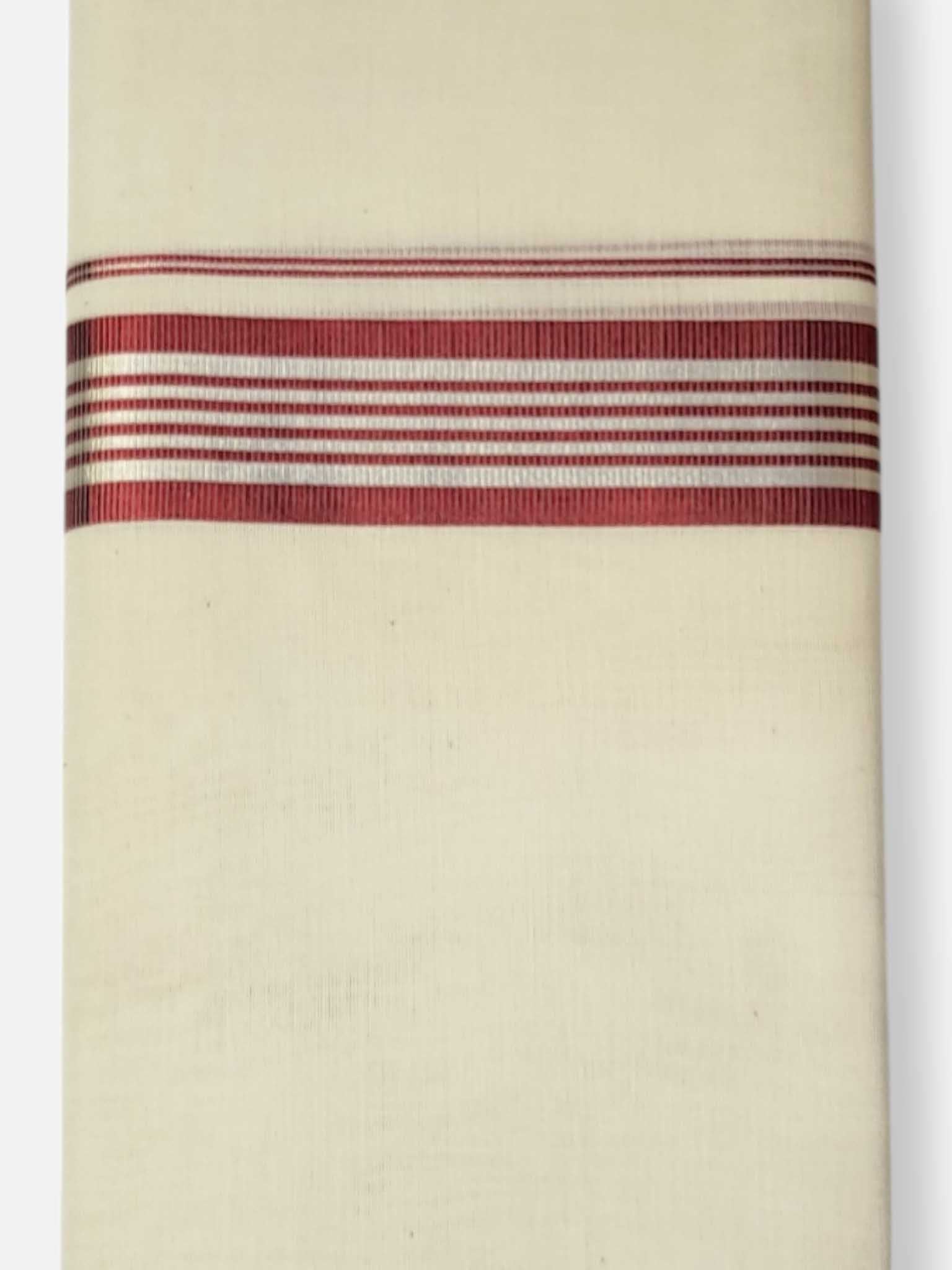 Kerala Handloom Mundu/Dhoti Pure Cotton for Men