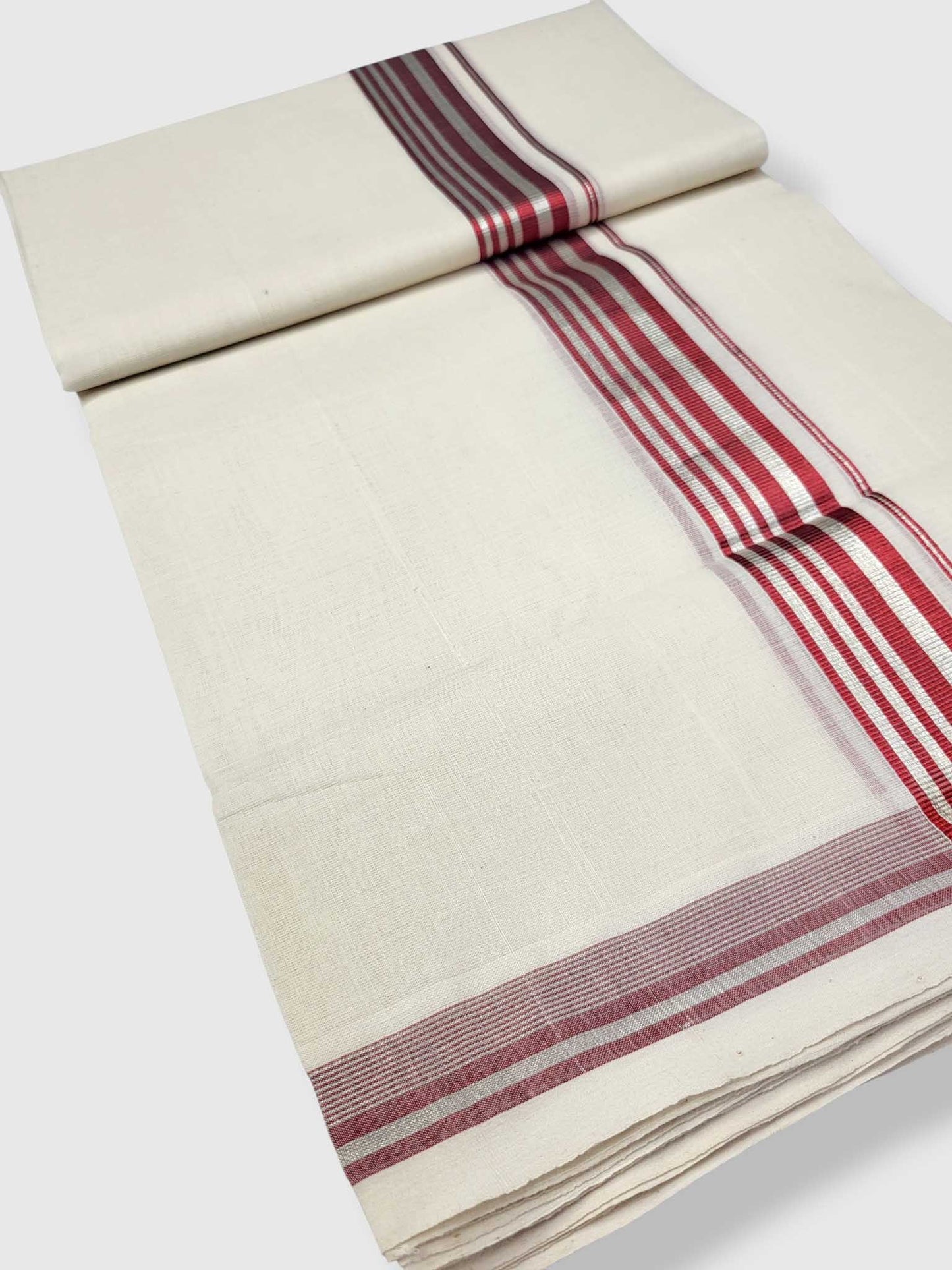 Kerala Handloom Mundu/Dhoti Pure Cotton for Men