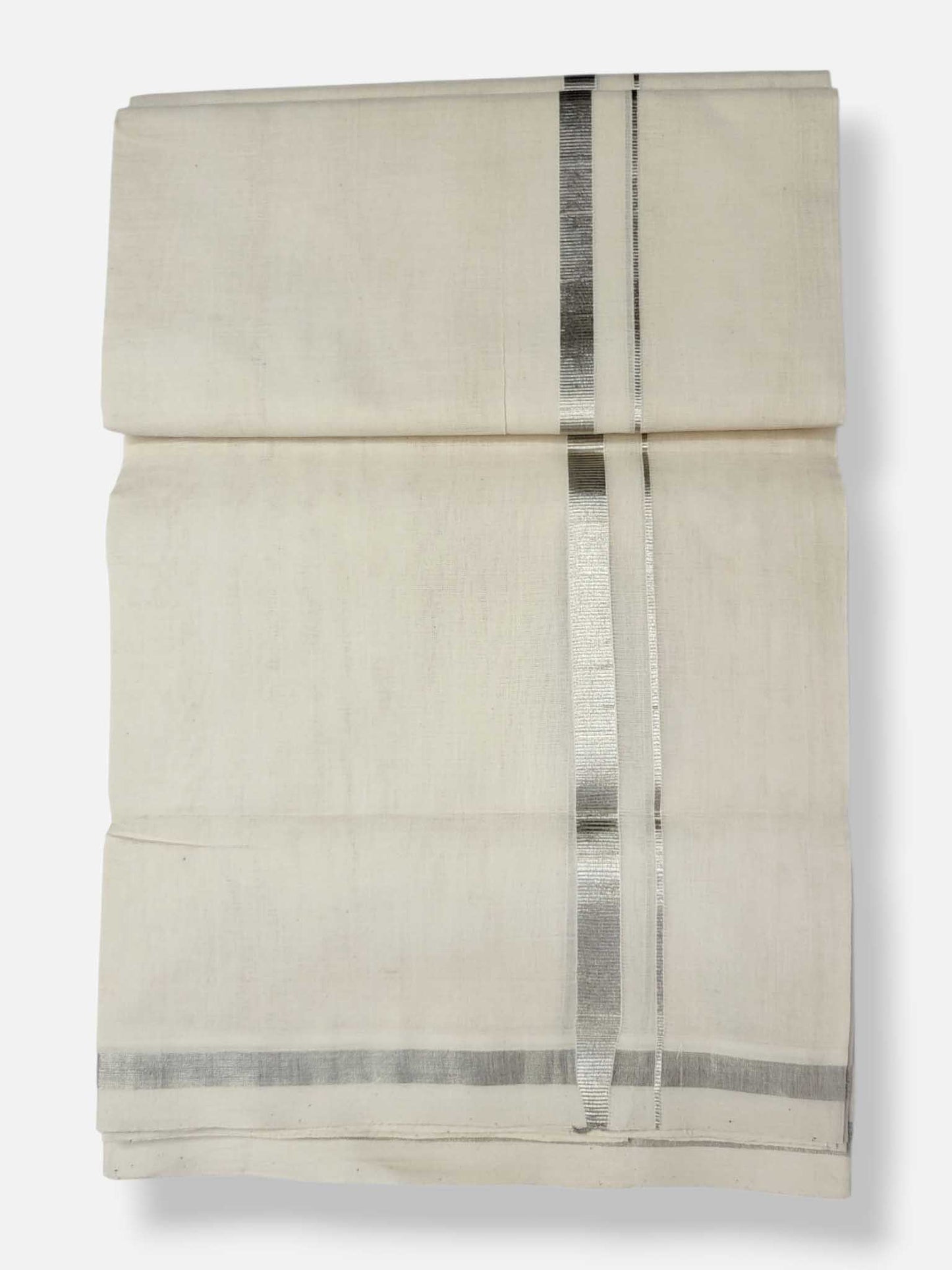 Kerala Handloom Mundu/Dhoti Pure Cotton for Men