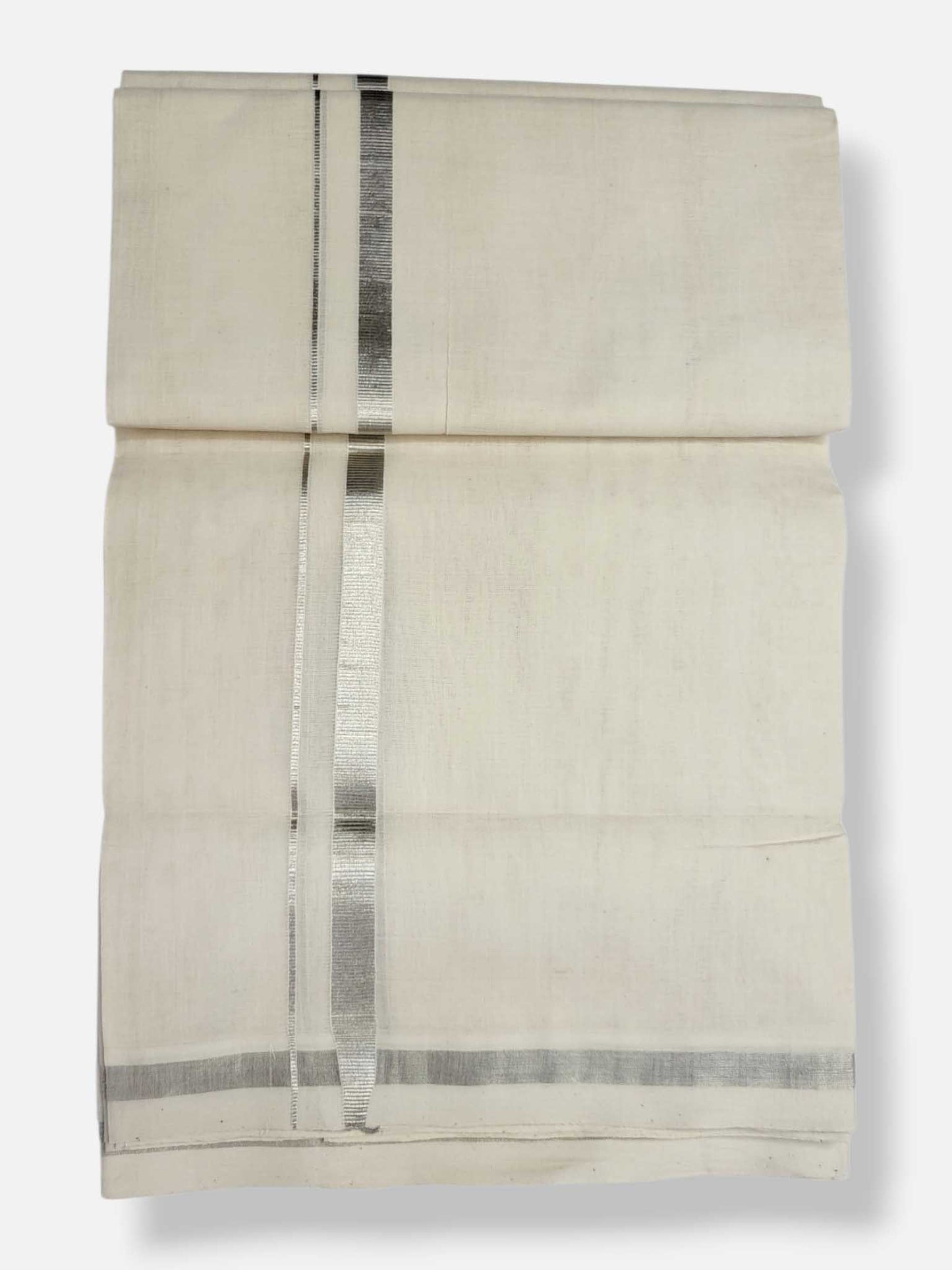 Kerala Handloom Mundu/Dhoti Pure Cotton for Men
