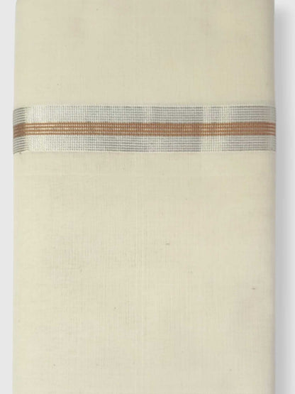 Kerala Handloom Mundu/Dhoti Pure Cotton for Men