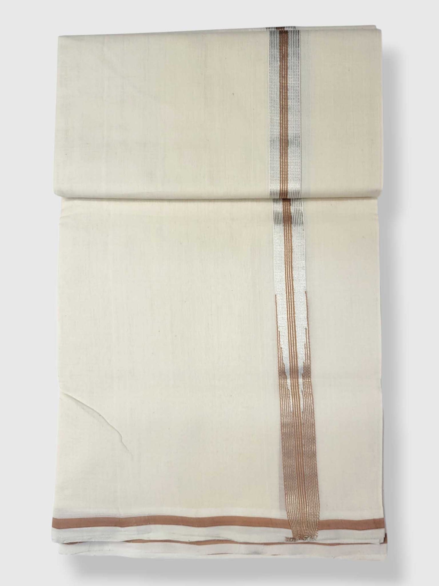 Kerala Handloom Mundu/Dhoti Pure Cotton for Men