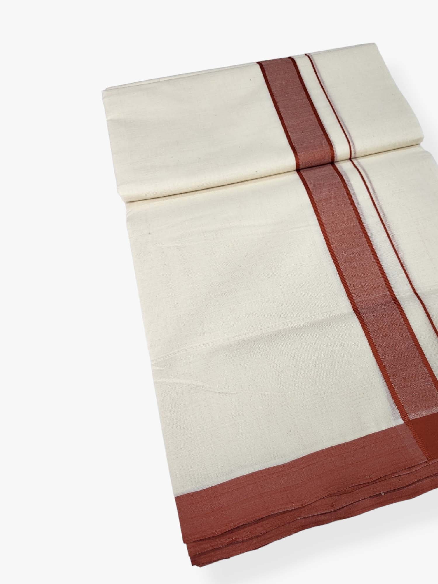  Kerala Handloom Mundu/Dhoti Pure Cotton