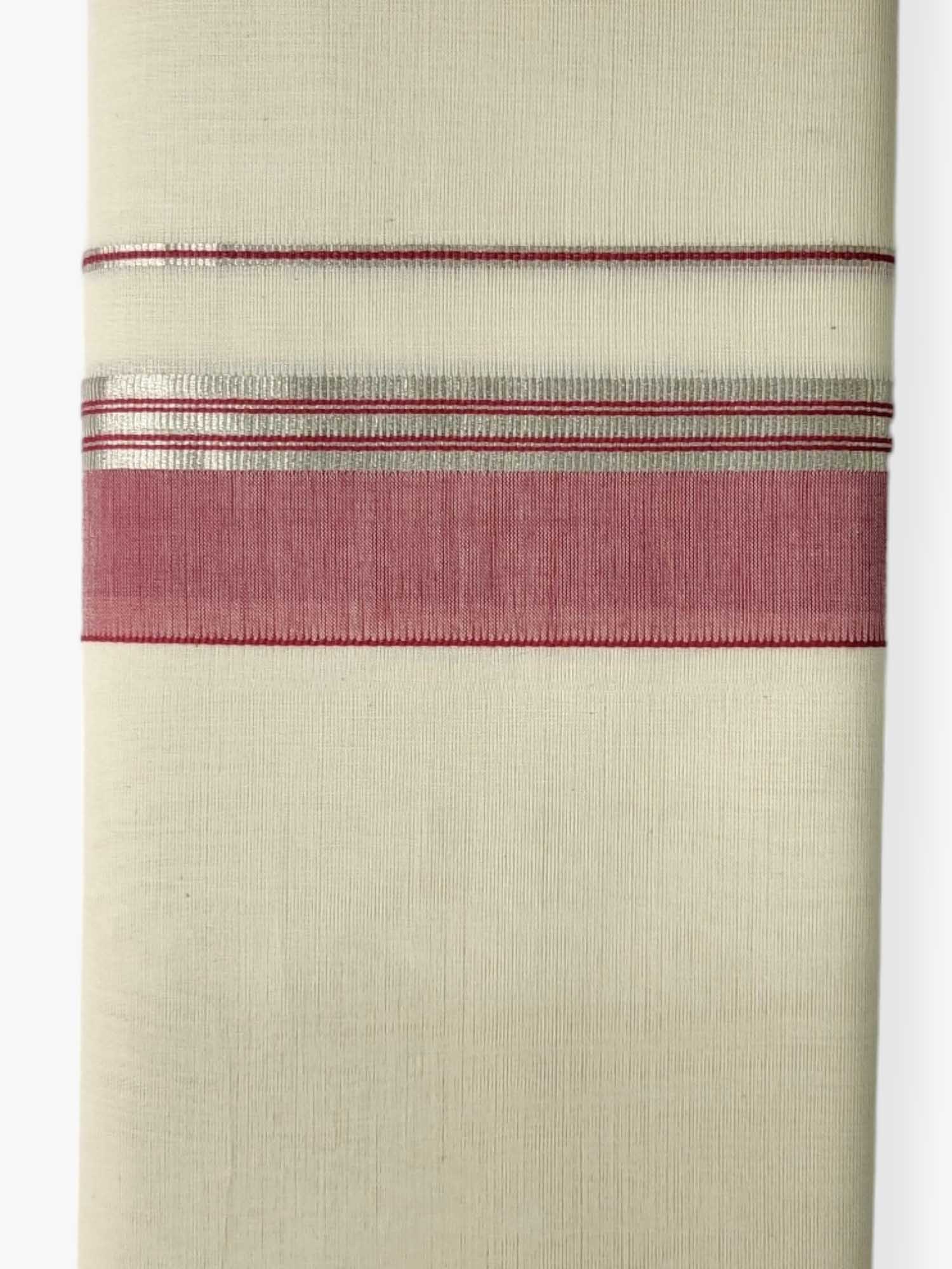  Kerala Handloom Mundu/Dhoti Pure Cotton