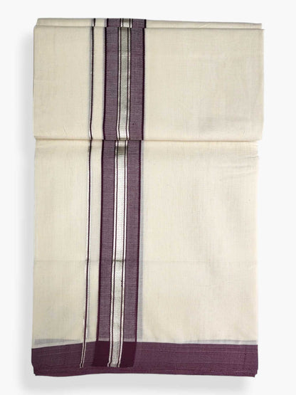  Kerala Handloom Mundu/Dhoti Pure Cotton