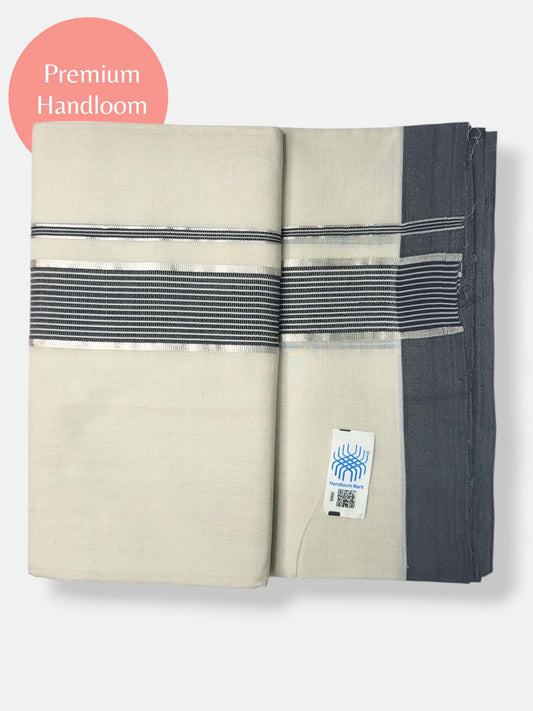 Kerala Premium Balaramapuram Handloom Dhoti/Mundu for Men