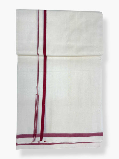 Kerala Premium Balaramapuram Handloom Dhoti/Mundu for Men