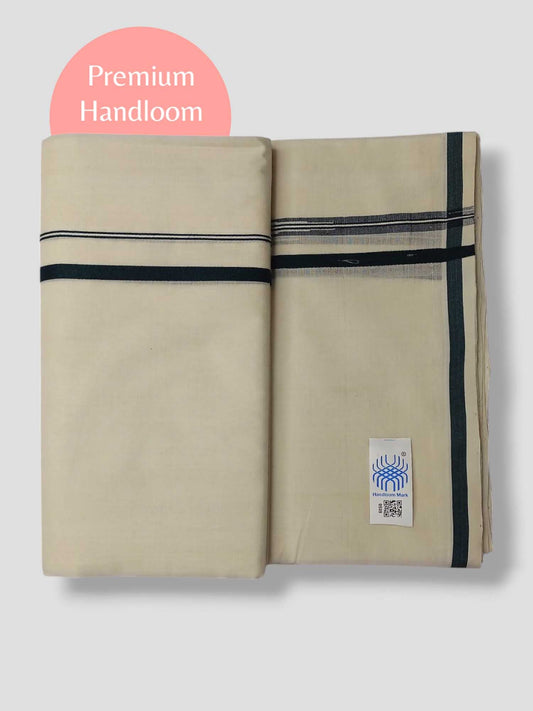 Kerala Premium Balaramapuram Handloom Dhoti/Mundu for Men