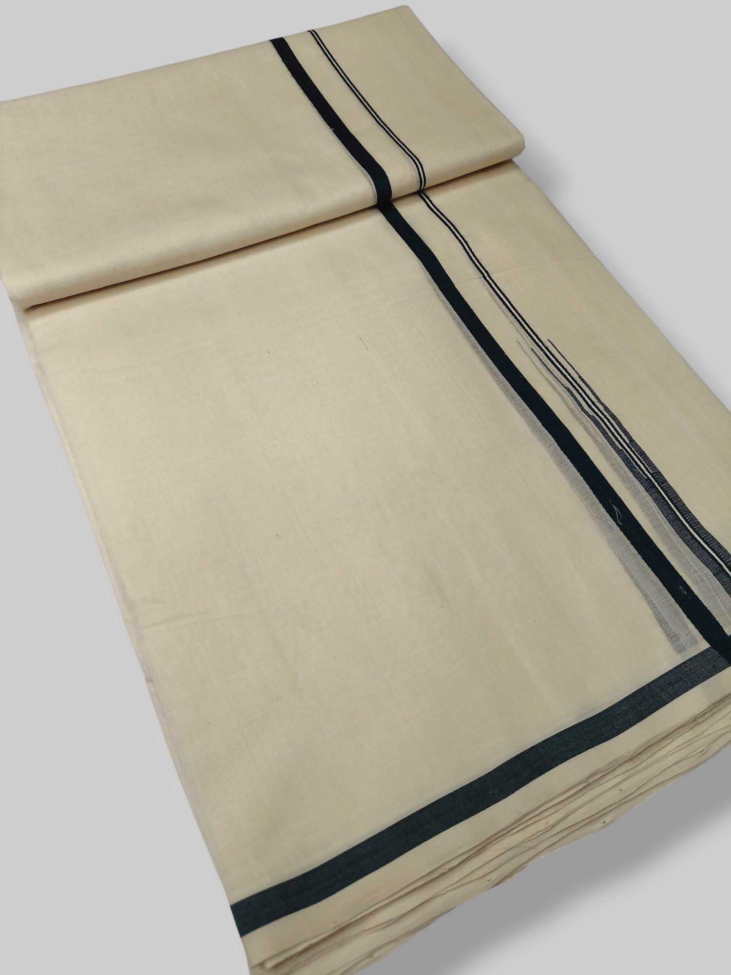 Kerala Premium Balaramapuram Handloom Dhoti/Mundu for Men