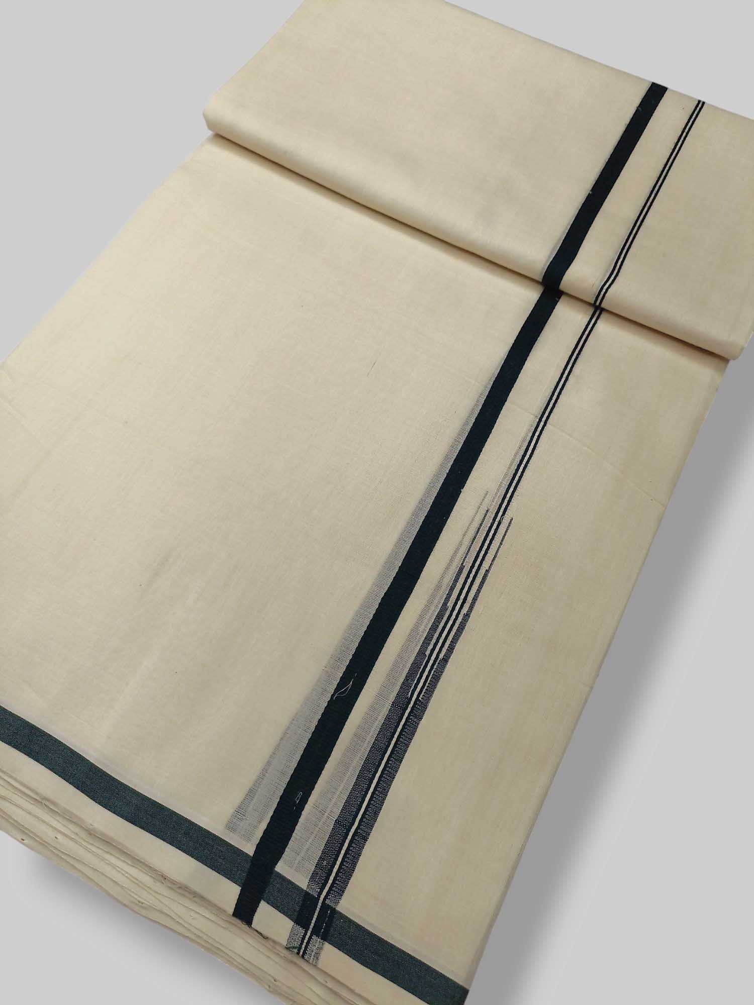Kerala Premium Balaramapuram Handloom Dhoti/Mundu for Men