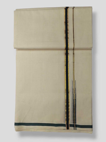 Kerala Premium Balaramapuram Handloom Dhoti/Mundu for Men