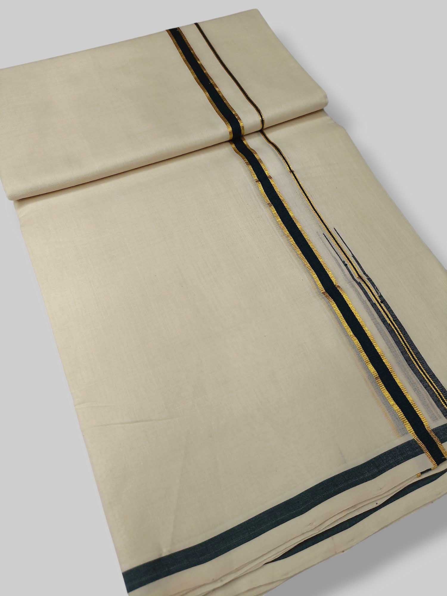 Kerala Premium Balaramapuram Handloom Dhoti/Mundu for Men