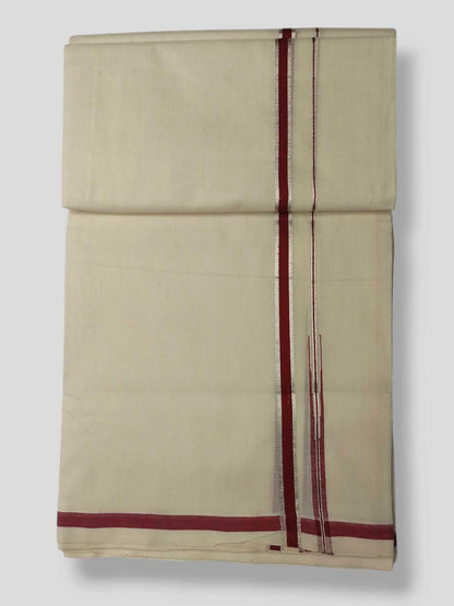 Kerala Premium Balaramapuram Handloom Dhoti/Mundu for Men