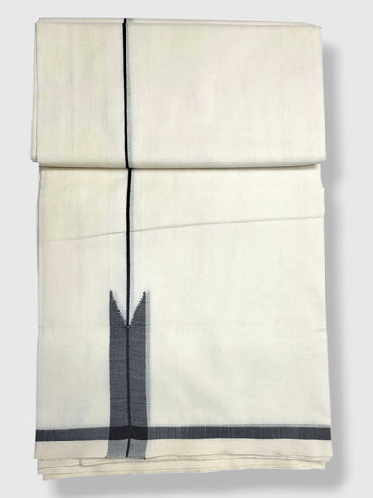 Kerala Premium Balaramapuram Handloom Dhoti/Mundu for Men