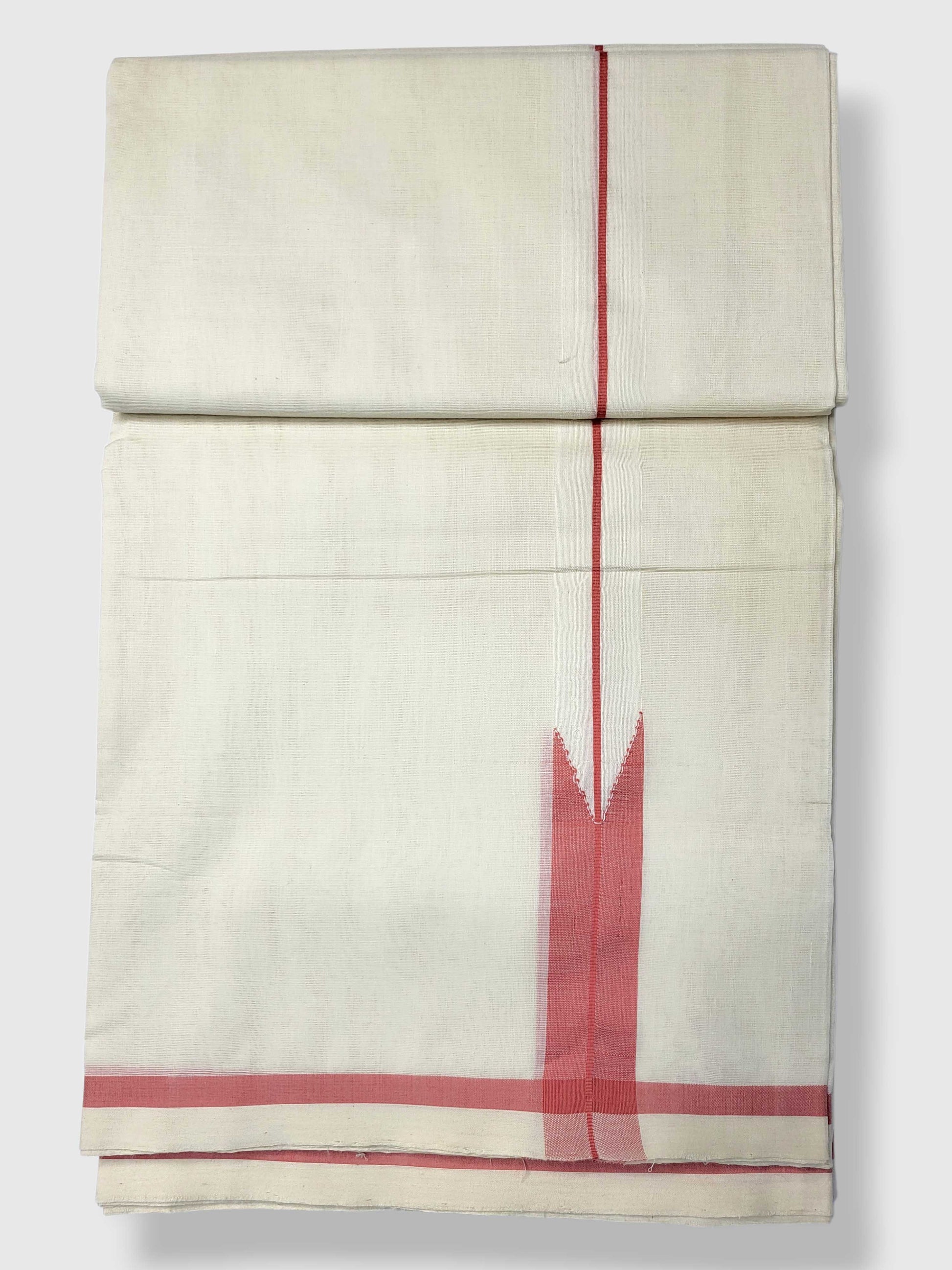 Kerala Premium Balaramapuram Handloom Dhoti/Mundu for Men