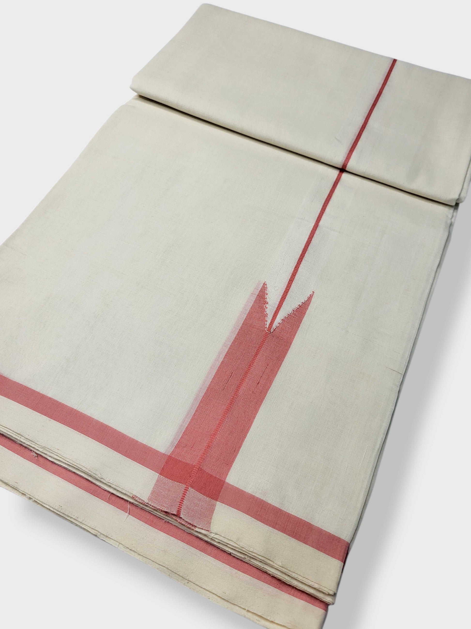 Kerala Premium Balaramapuram Handloom Dhoti/Mundu for Men