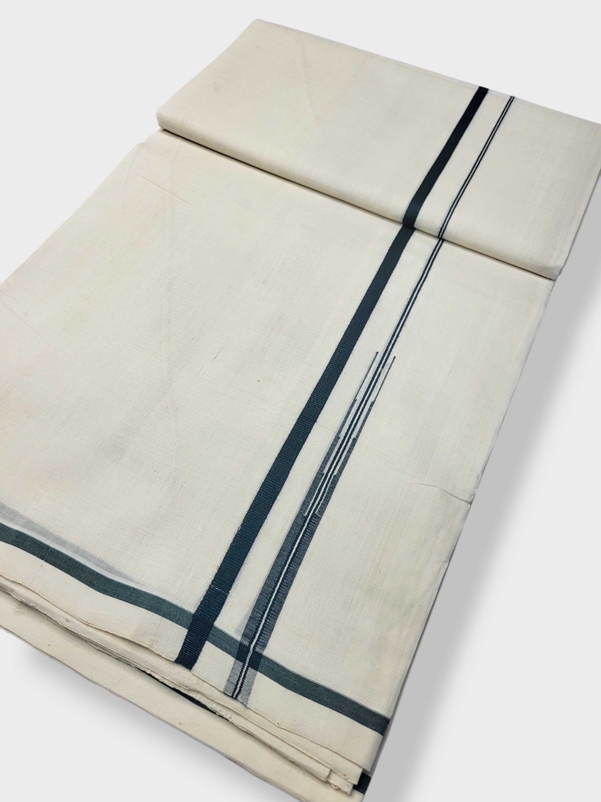 Kerala Premium Balaramapuram Handloom Dhoti/Mundu for Men