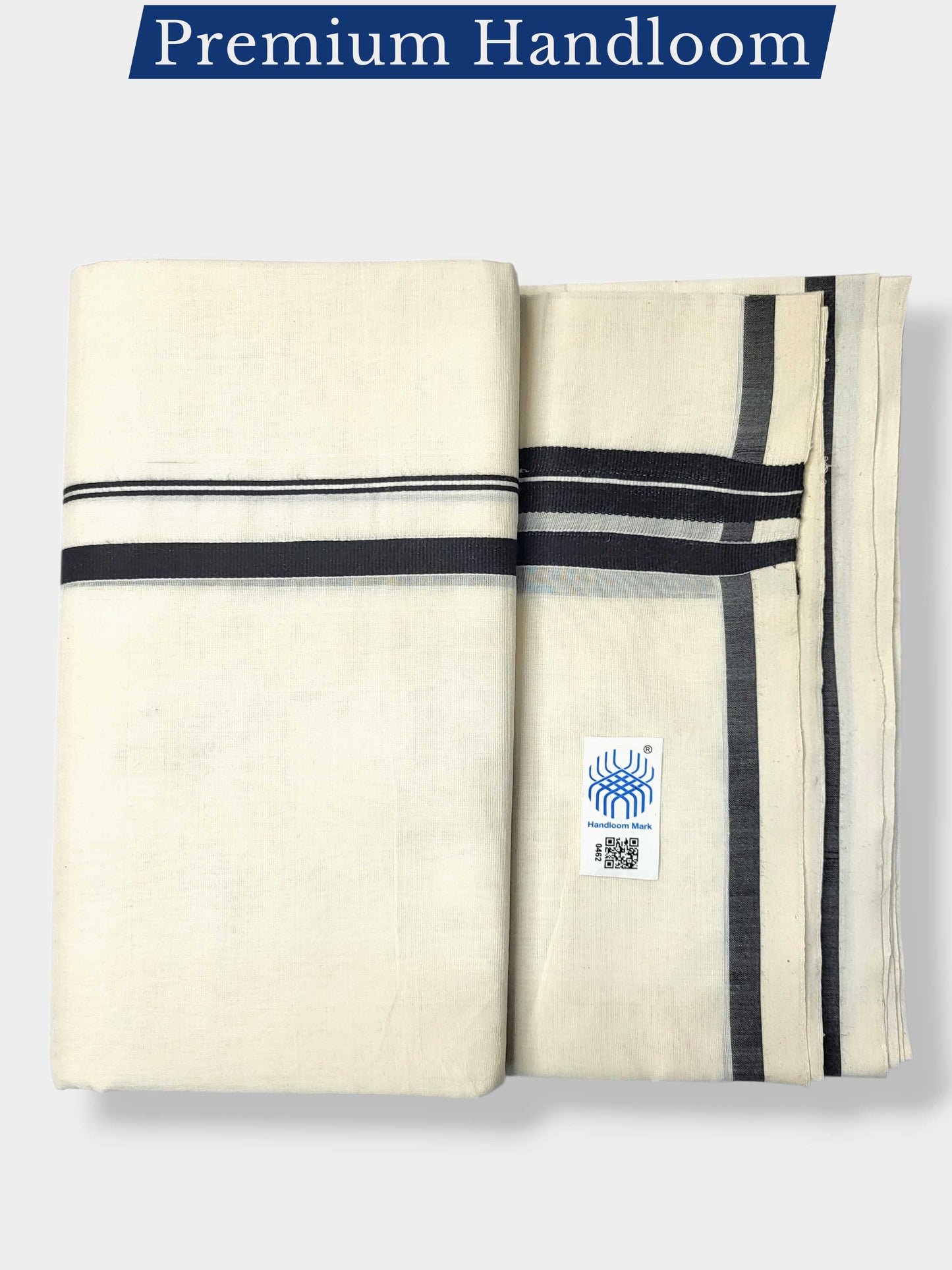 Kerala Premium Balaramapuram Handloom Dhoti/Mundu for Men