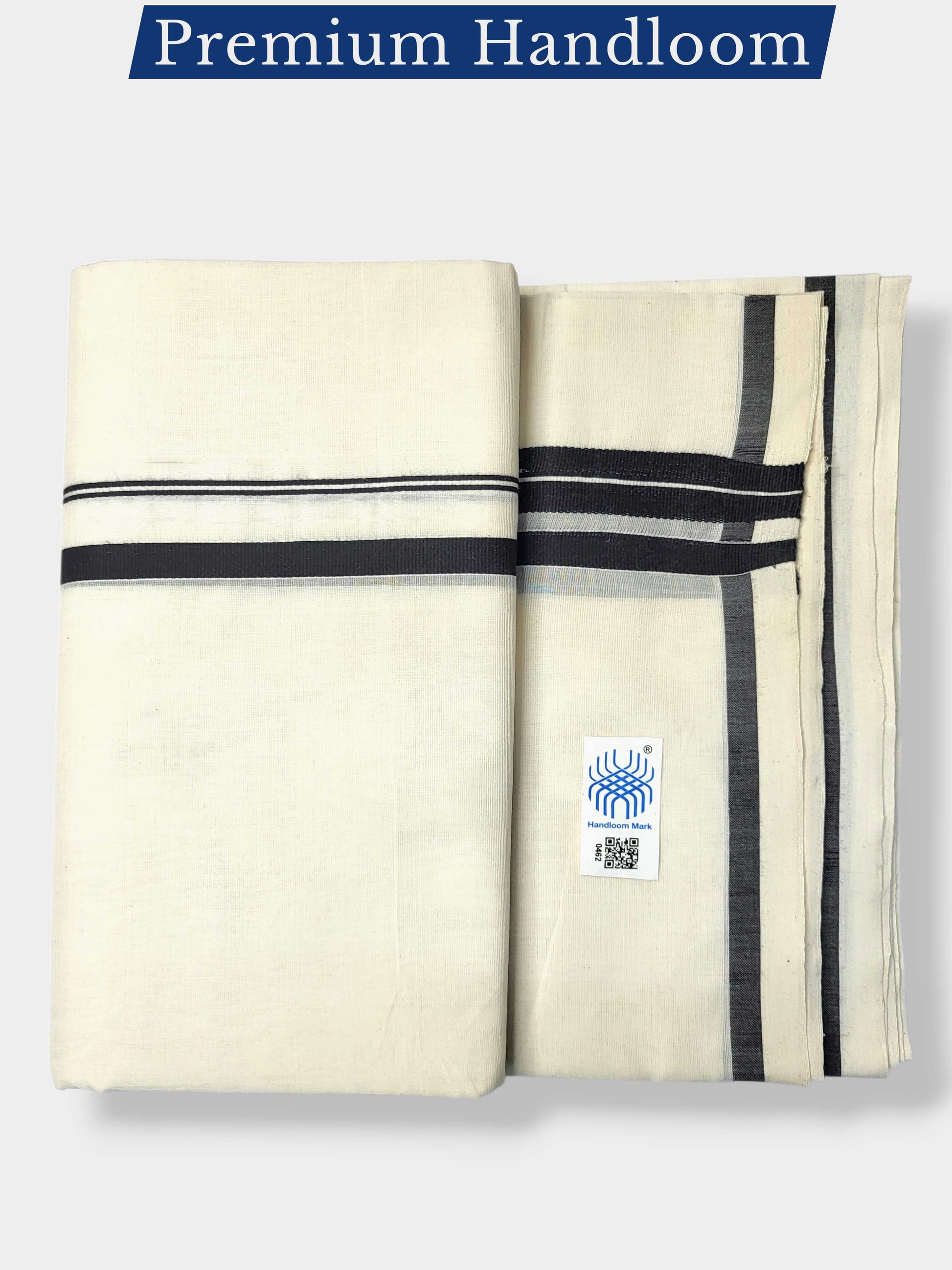 Kerala Premium Balaramapuram Handloom Dhoti/Mundu for Men