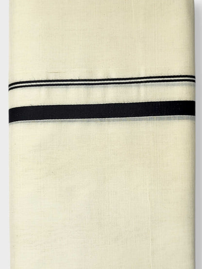 Kerala Premium Balaramapuram Handloom Dhoti/Mundu for Men