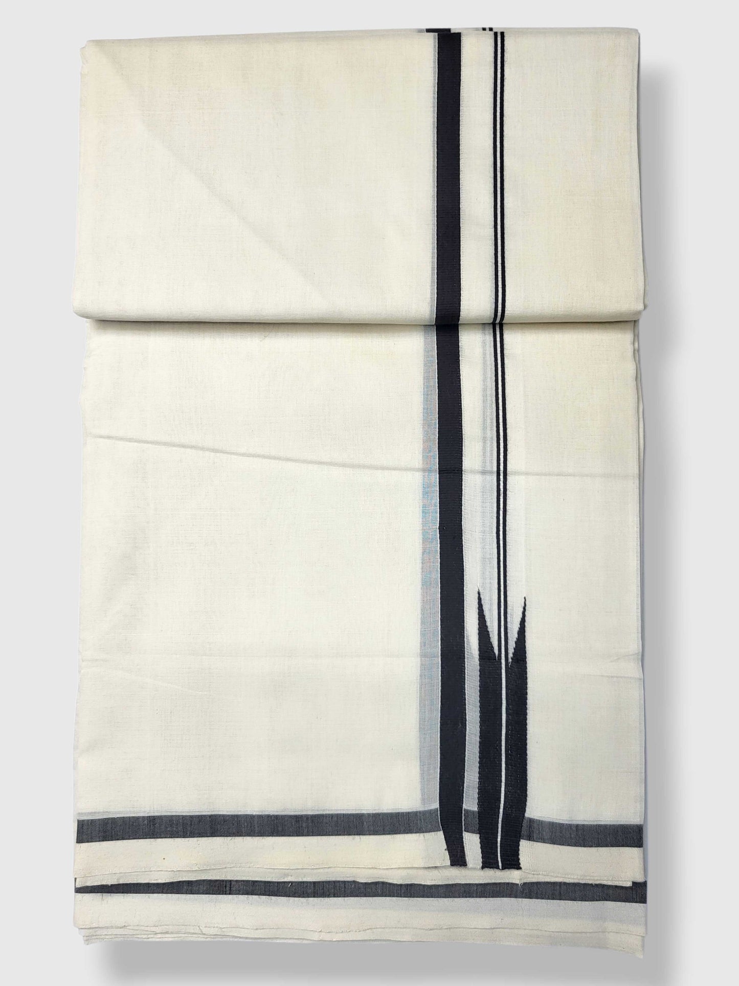 Kerala Premium Balaramapuram Handloom Dhoti/Mundu for Men