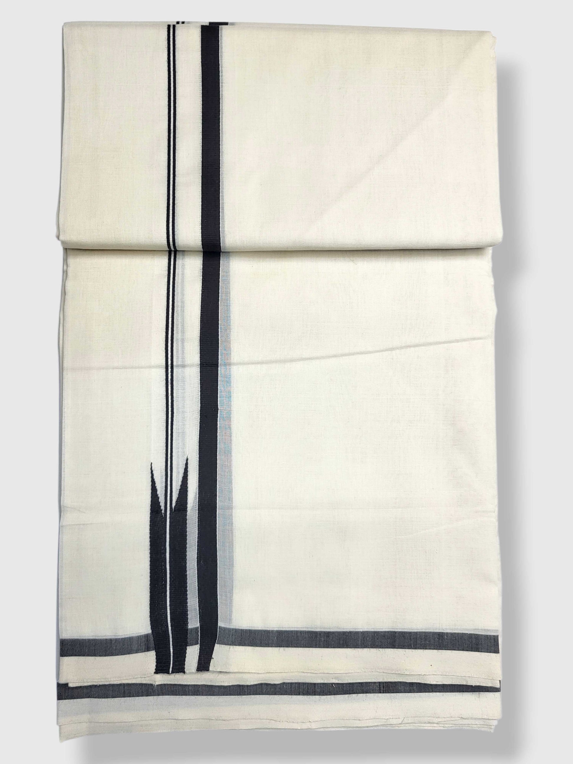 Kerala Premium Balaramapuram Handloom Dhoti/Mundu for Men