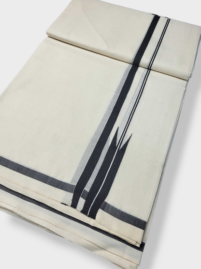 Kerala Premium Balaramapuram Handloom Dhoti/Mundu for Men