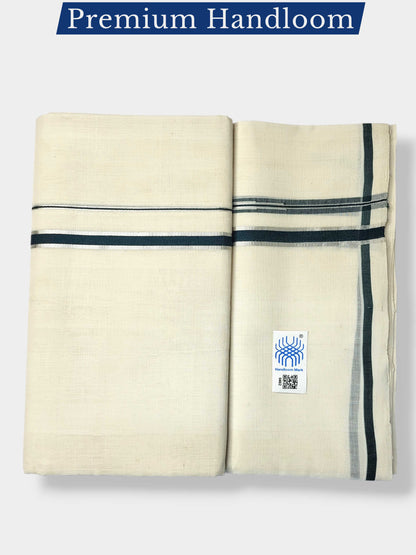 Kerala Premium Balaramapuram Handloom Dhoti/Mundu for Men